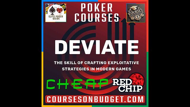 Red Chip Poker DEVIATE Poker Course