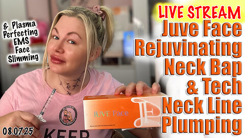 Live Juve Face Rejuvinating Neck Bap & Tech Neck Plumping! AceCosm code Jessica10 Saves