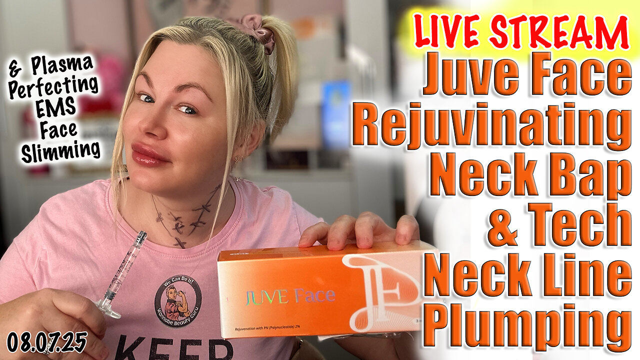 Live Juve Face Rejuvinating Neck Bap & Tech Neck Plumping! AceCosm code Jessica10 Saves