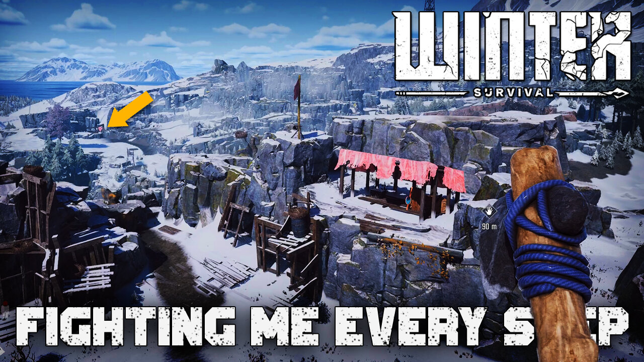 This Game Is FIGHTING Me EVERY Step Of The WAY Right Now | WINTER SURVIVAL