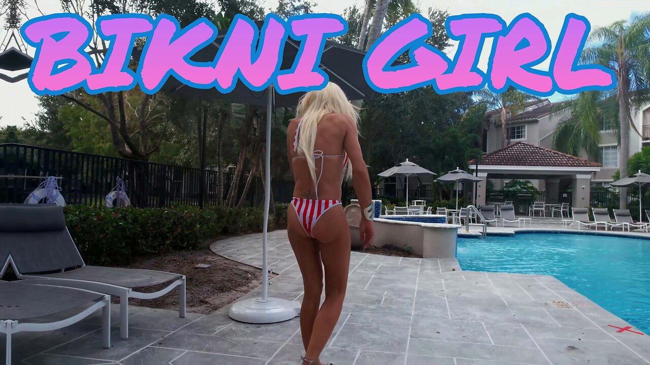 Zoey Underwater Models Her American Swimsuit