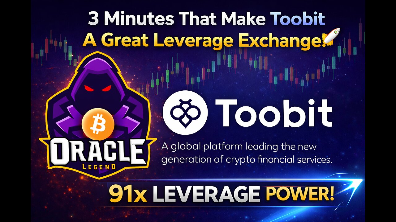 3 minutes That Make Toobit A Great Leverage Exchange!🚀