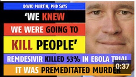 "Premeditated Murder Foreseen, Acknowledges David Martin, PhD"