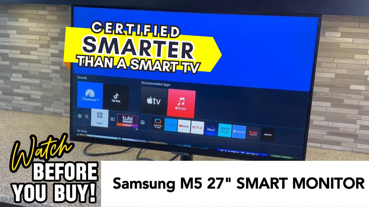 Can This Samsung Smart Monitor Replace Your TV?