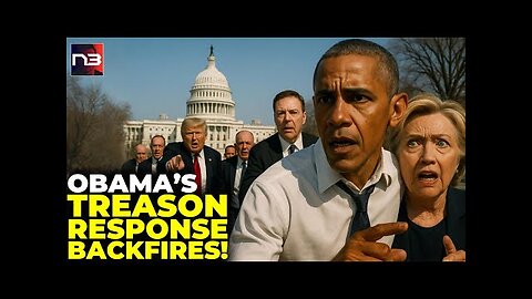 Alert: Obama Issues Panic Statement on Trump's Treason Charges