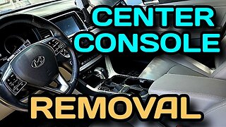 Center Console Removal on Hyundai Sonata {2015 2016 2017 2018 2019 2020 2021 2022 2023 2024 2025}