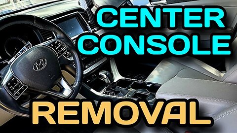 Center Console Removal on Hyundai Sonata {2015 2016 2017 2018 2019 2020 2021 2022 2023 2024 2025}