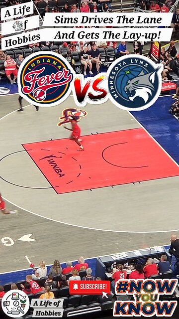 Sims Drive The Lane And Gets The Lay-up!