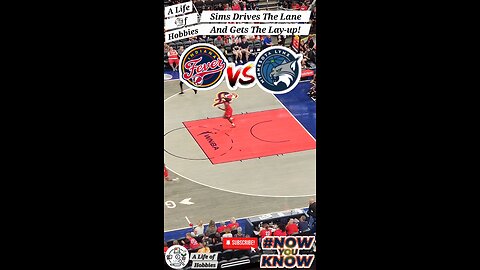 Sims Drive The Lane And Gets The Lay-up!
