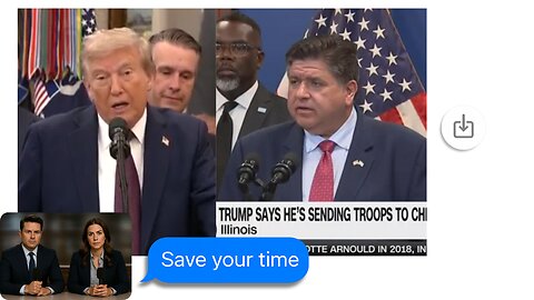 Pritzker’s Trump Feud, Stratton’s Migrant Aid, Hostin’s Voter Claim, Space Force Relocation - DEBATE