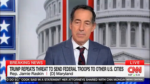 Jamie Raskin And Dems Continue Their Bizarre Pro-Crime Battle With Trump's Pro-Law And Order Mission