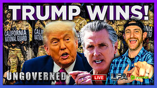 TRUMP BEATS NEWSOM AGAIN! | UNGOVERNED 6.20.25 10AM