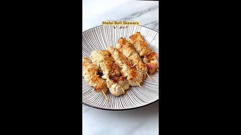 #Malai boti skewers