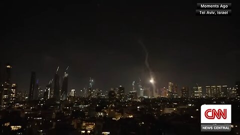 Blasts heard in Tel Aviv after Israel says Iran launched missiles