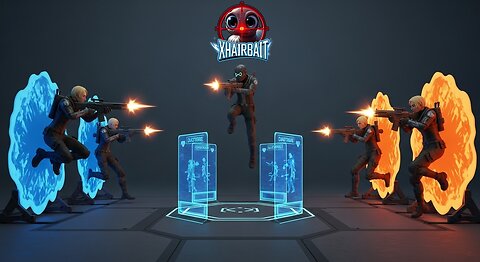 🟢@xhairbait is starting to vibe with the movement and combat of #Splitgate2