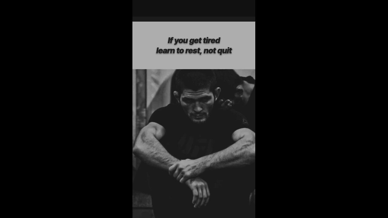 Learn to Rest not Quit