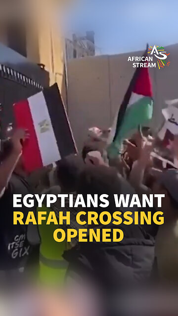 EGYPTIANS WANT RAFAH CROSSING OPENED