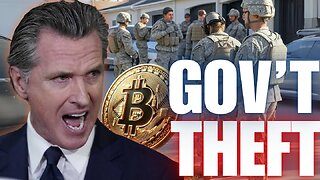 Government Bitcoin Seizures BEGIN! (INSANE California Law EXPOSED)
