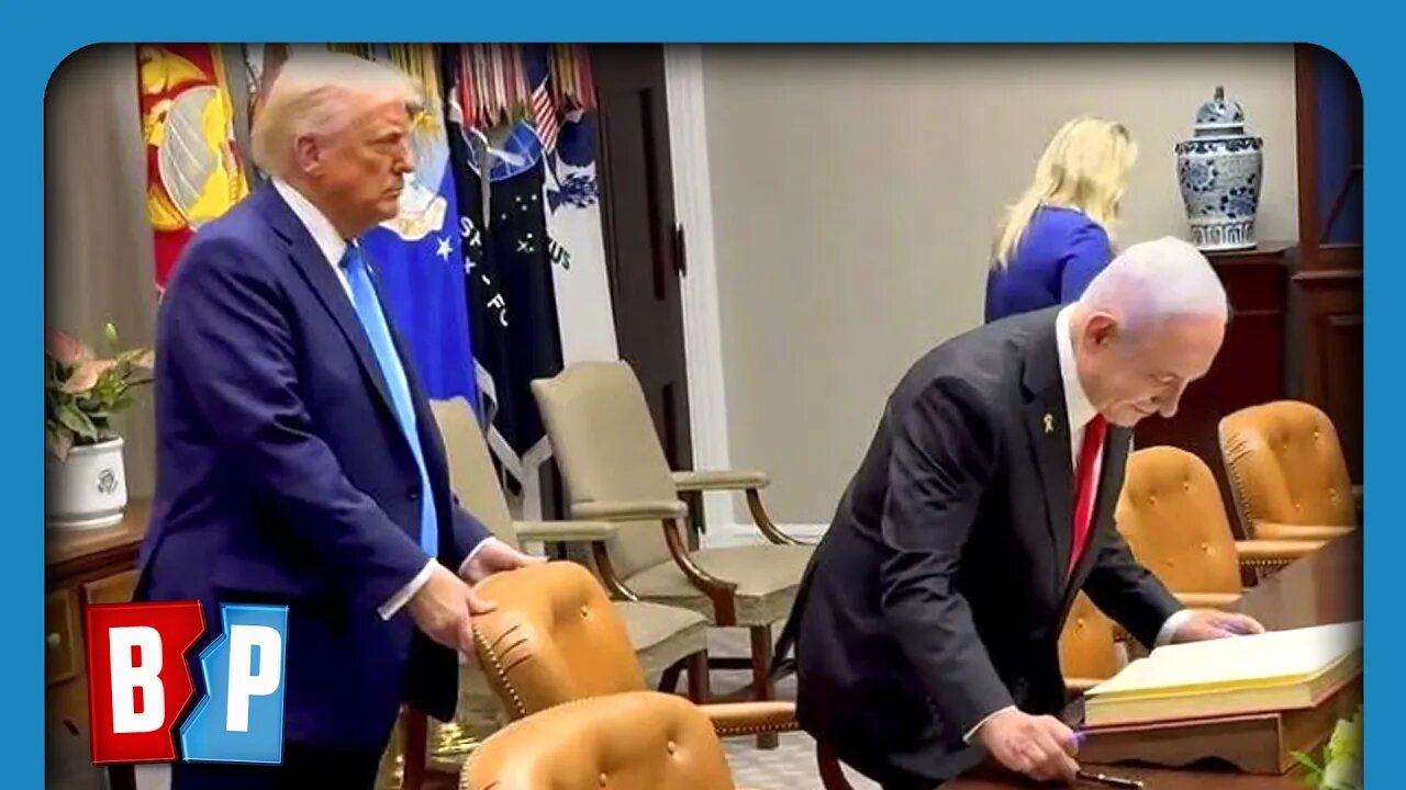 Trump PULLS CHAIR For Bibi, Backs Troops In Gaza