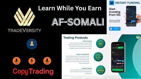 Tradeversity| Sida ay reer USA uga faa'iideysan karaan Tradeversity