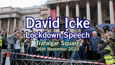 David Icke - Tafalgar Square protest speech 2020.