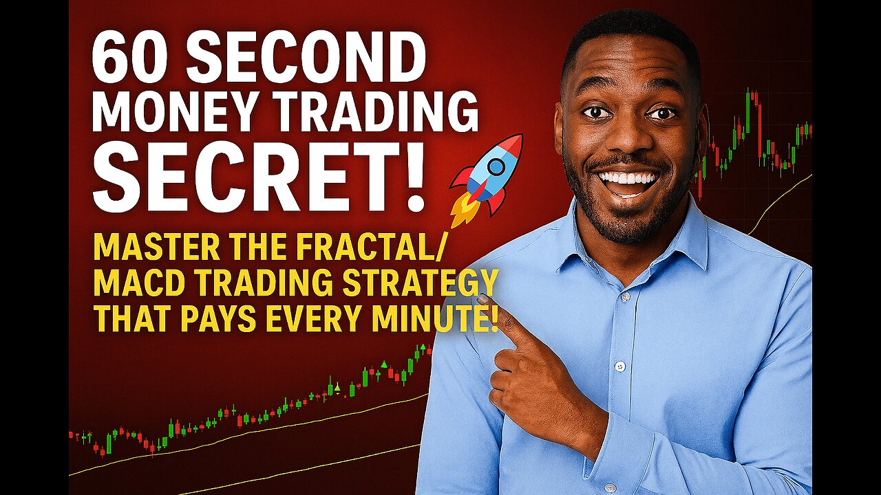 60 SECOND MONEY TRADING SECRET! 🚀 Master The Fractal/MACD Trading Strategy That Pays Every Minute!