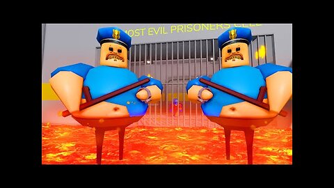 LAVA MODE! UPDATE BARRY'S PRISON RUN! HAPPY NEW YEAR! #Obby