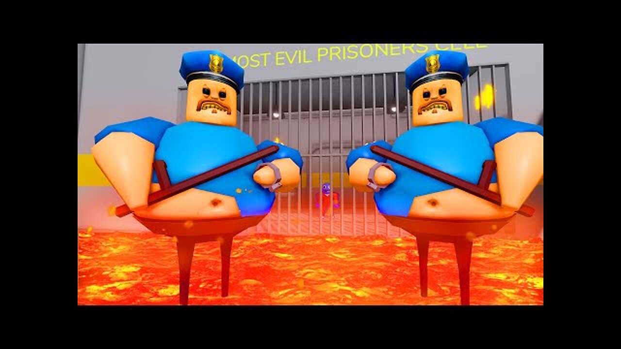 LAVA MODE! UPDATE BARRY'S PRISON RUN! HAPPY NEW YEAR! #Obby