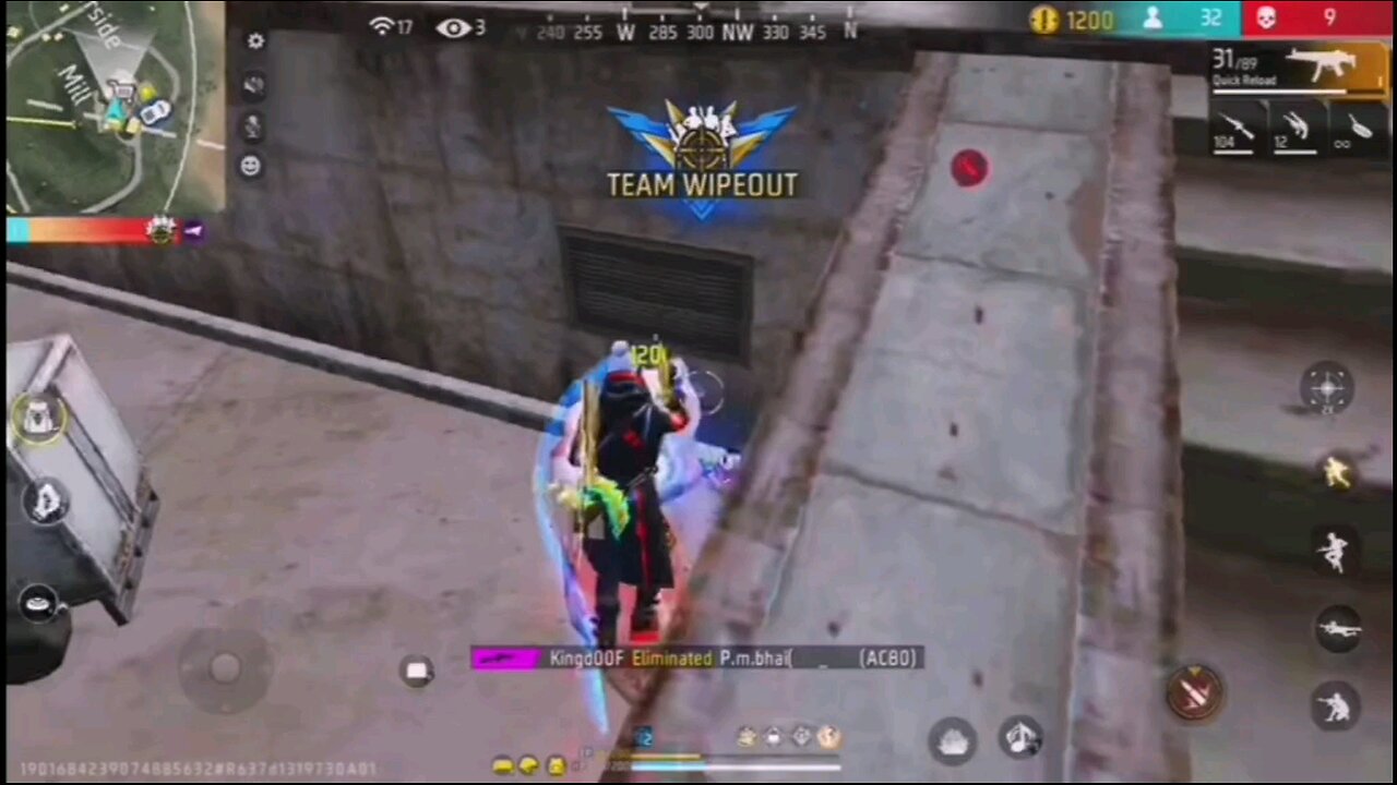 free fire game play 1M