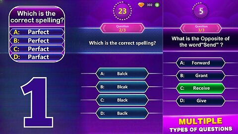 Spelling Quiz - Word Trivia - Gameplay Walkthrough | Part 1 (Android, iOS)