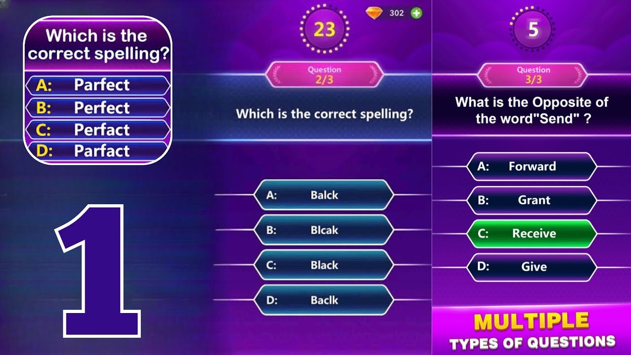 Spelling Quiz - Word Trivia - Gameplay Walkthrough | Part 1 (Android, iOS)