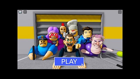 NEW UPDATE! BARRY'S FAMILY NEEDS HELP! FULL GAME #Roblox #obby