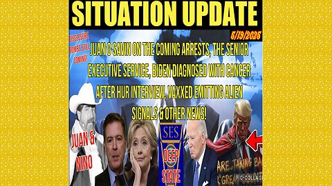 SG Anon. Juan O Savin ~ Situation Update 5/19/25 ~ Restored Republic > Judy Byington- Q+ White Hats