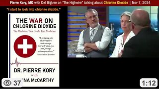 The War On Chlorine Dioxide, The Universal Antidote for almost everything ~ (11.07.25) Pierre Kory, MD w/ Del Bigtree on “The Highwire”