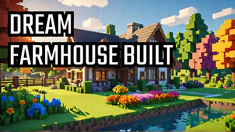 Build Your DREAM Cozy Farmhouse in Minecraft Today!