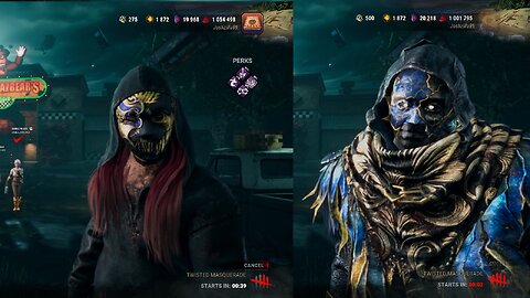 (DBD) Twisted Masquerade Event Matches 07-21-25