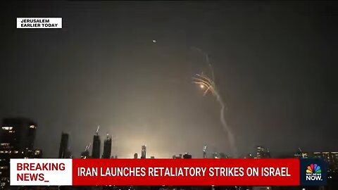 ‘Badly damaged’ Iran launches retaliatory strikes against Israel