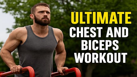 Ultimate Chest & Biceps Workout: Gym & Outdoor Strength Training for Massive Gains