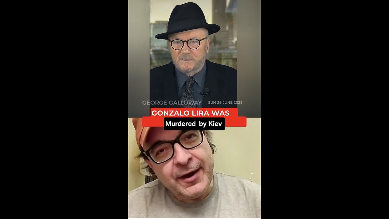 George ~ Gonzalo Lira RIP 🙏