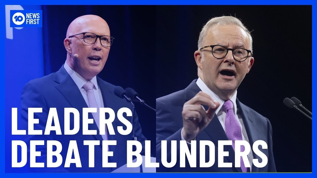 Albanese And Dutton Defend Debate Blunders Ahead of Easter Break Campaign Pause #ElectionRumble