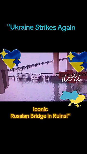 BOOM! Ukraine Destroys Key Russian Bridge in Underwater Attack - Massive TNT Strike EXPOSED!"