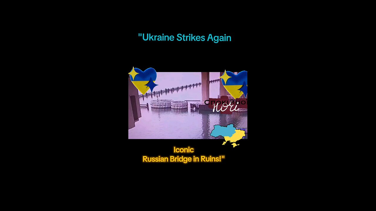BOOM! Ukraine Destroys Key Russian Bridge in Underwater Attack - Massive TNT Strike EXPOSED!"
