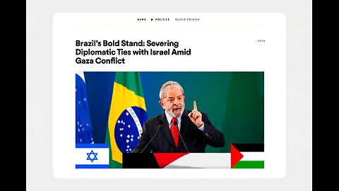 📢 Lula's Fight for Palestinian Rights 📢