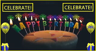 Happy Birthday 3D - Happy Birthday - Happy Birthday To You - Happy Birthday Song Video Card