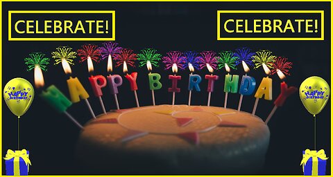 Happy Birthday 3D - Happy Birthday - Happy Birthday To You - Happy Birthday Song Video Card
