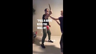 PULL A KNIFE KISS THE WALL BY JKD SIFU MIKE GOLDBERG