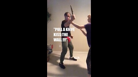 PULL A KNIFE KISS THE WALL BY JKD SIFU MIKE GOLDBERG