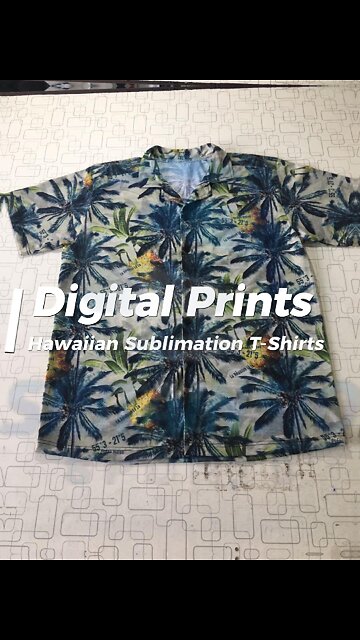 🌺 Your Go-To Summer Outfit – Hawaiian Sublimation Tees! ☀️