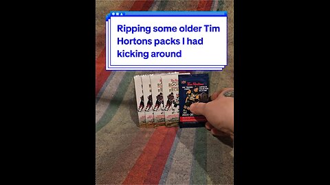 Some random Tim Horton's packs rip!