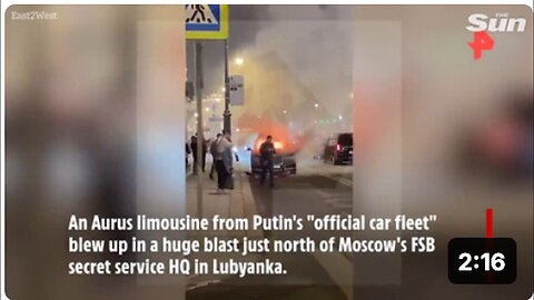 "Zelensky's Prediction Comes True: Putin's Limousine Explodes Just Days Later"